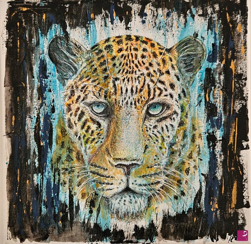 quadri in vendita online - Leopard