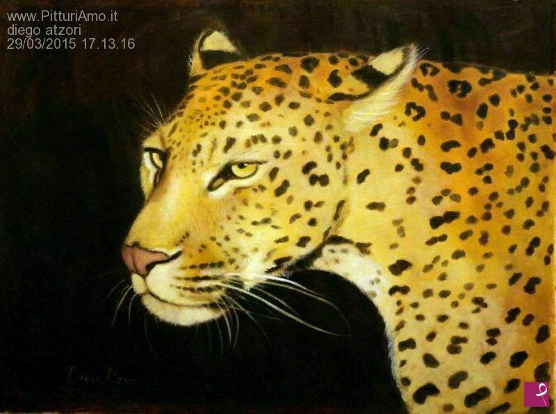 quadri in vendita online - leopardo