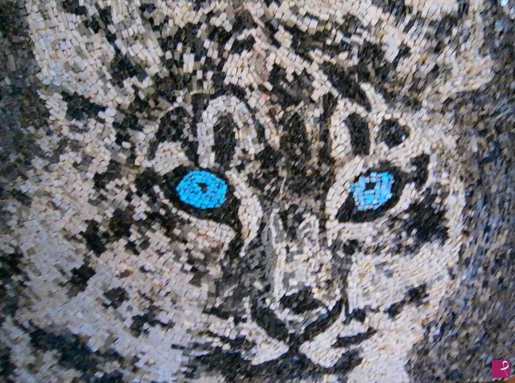 quadri in vendita online - leopardo delle nevi