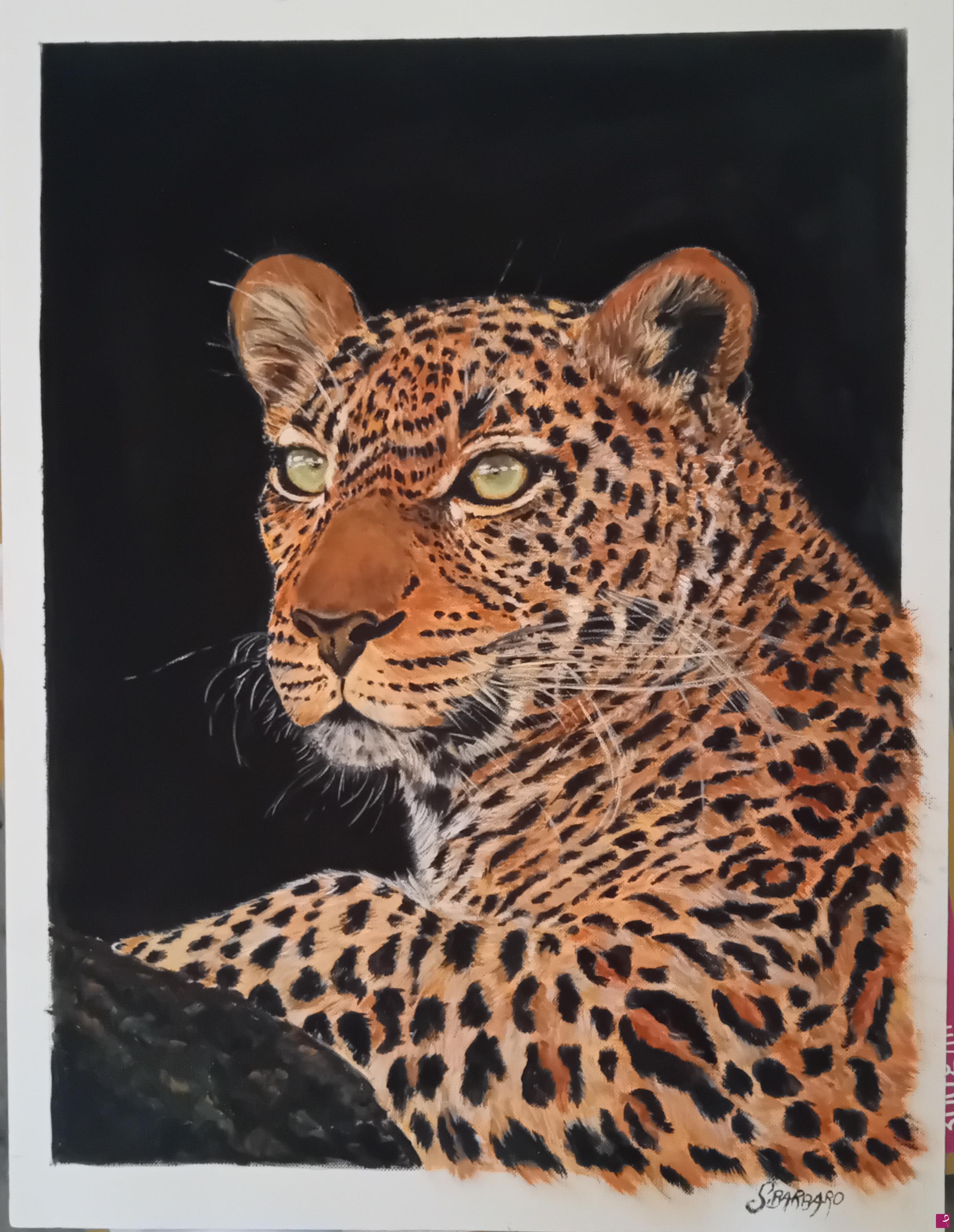 quadri in vendita online - Leopardo n. 1
