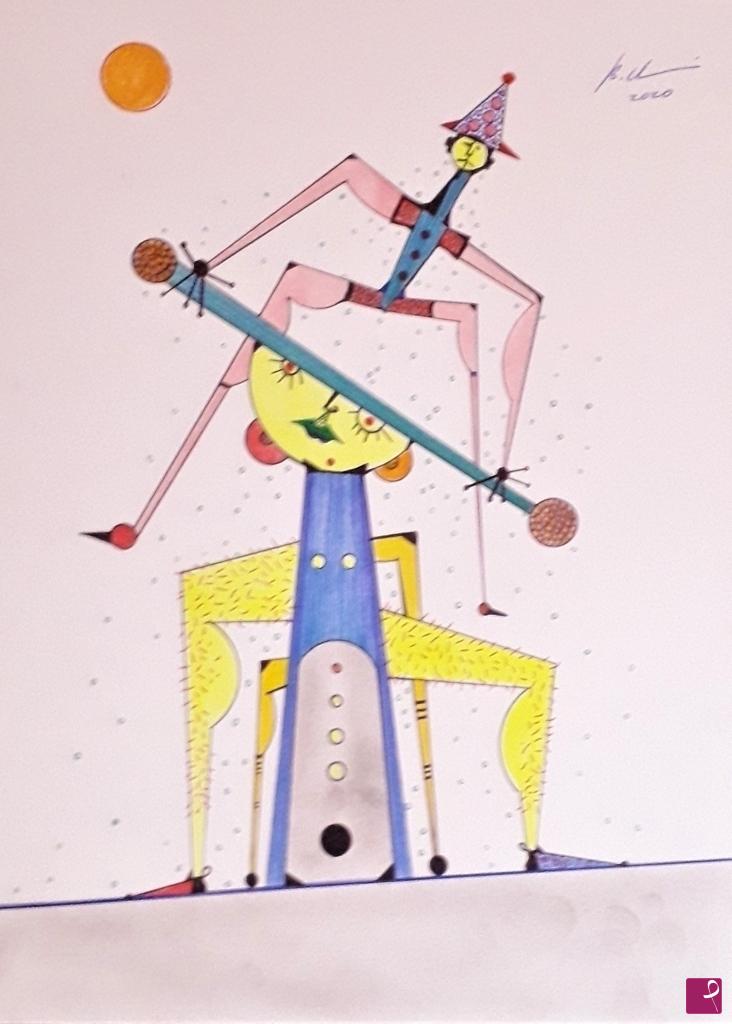 quadri in vendita online - L'equilibrio mentale - 2020