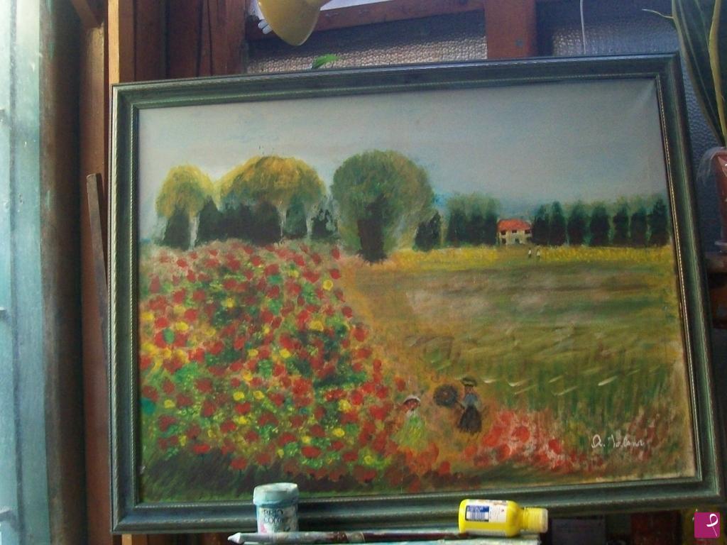 quadri in vendita online - Les Coquelicots à Argenteuil