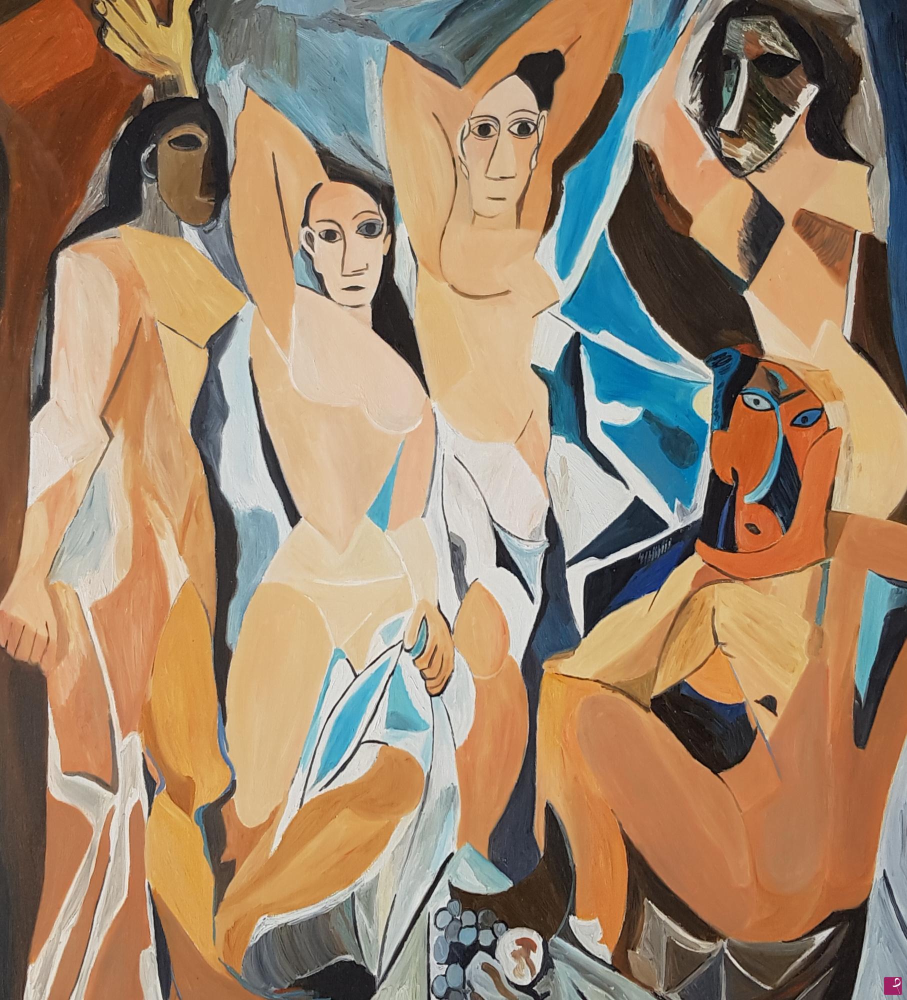 quadri in vendita online - Les demoiselles d'Avignon 1907