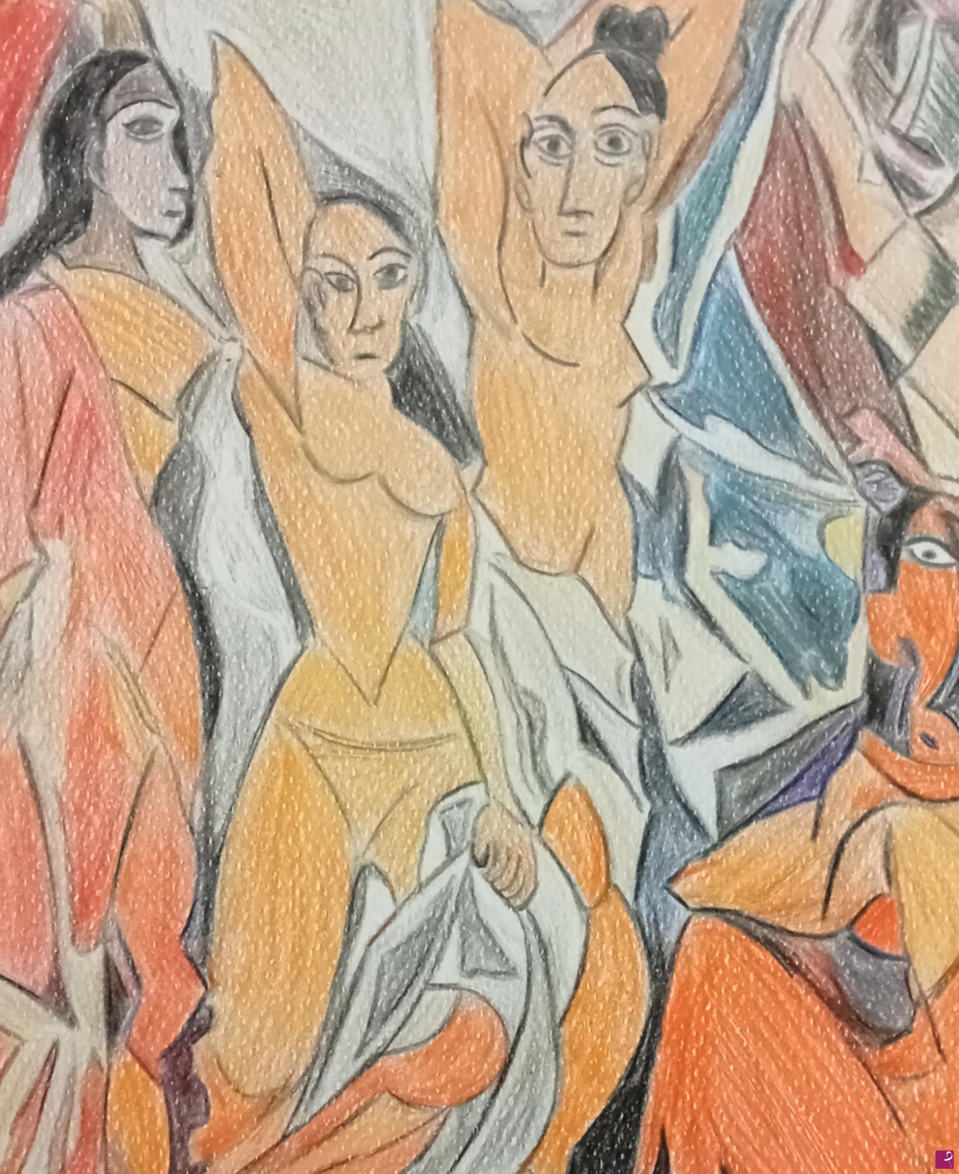 quadri in vendita online - "Les Demoiselles d'Avignon"