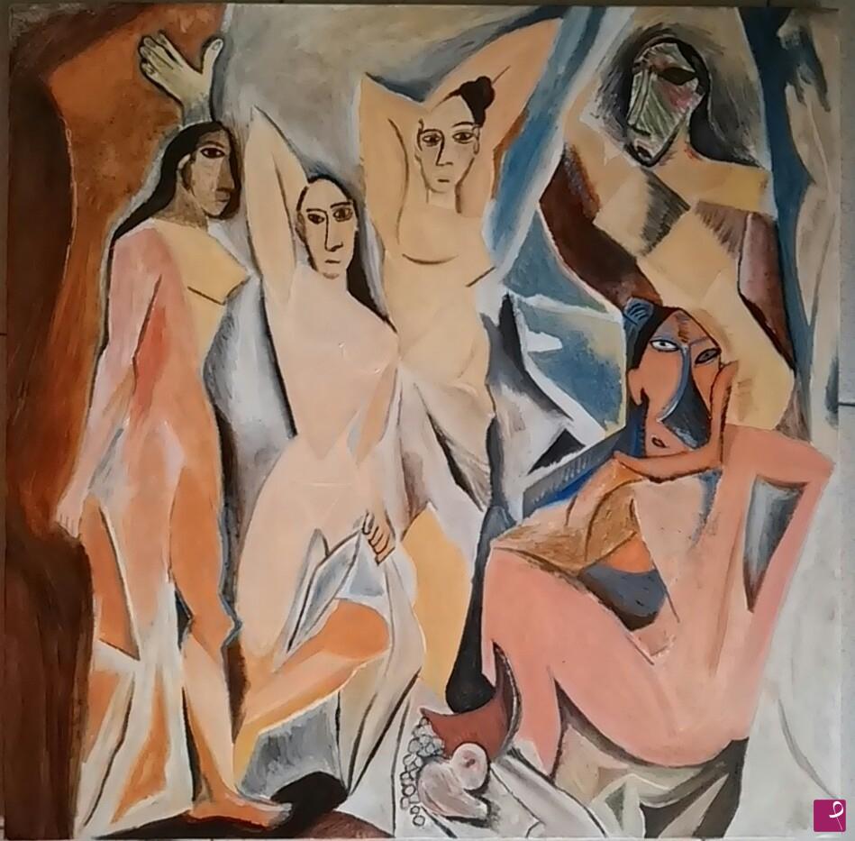 quadri in vendita online - Les demoiselles.d'avignon
