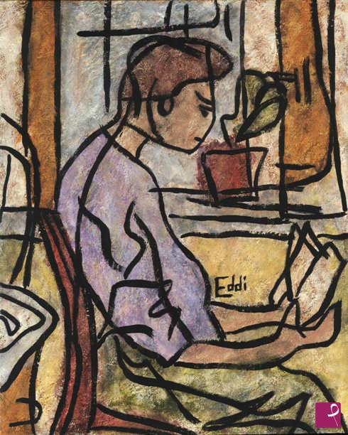 quadri in vendita online - Lettura domestica