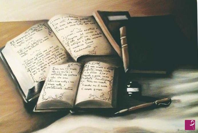 quadri in vendita online - Letture d'amore 