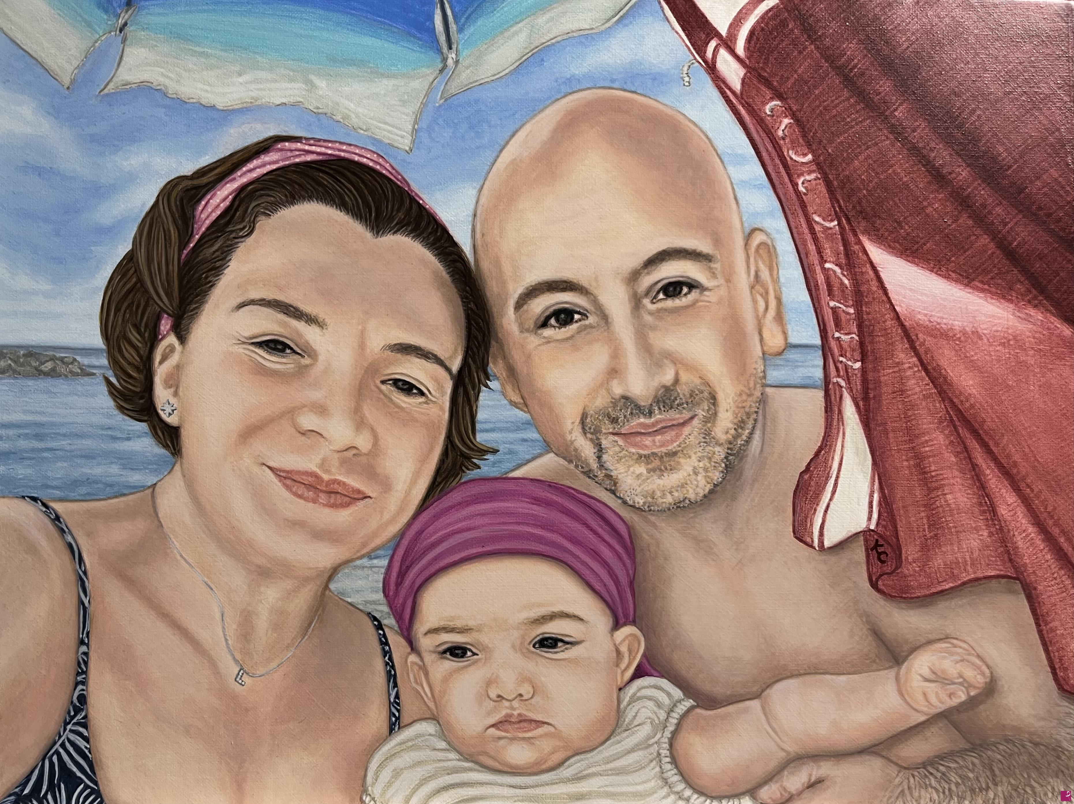 quadri in vendita online - Lia's family
