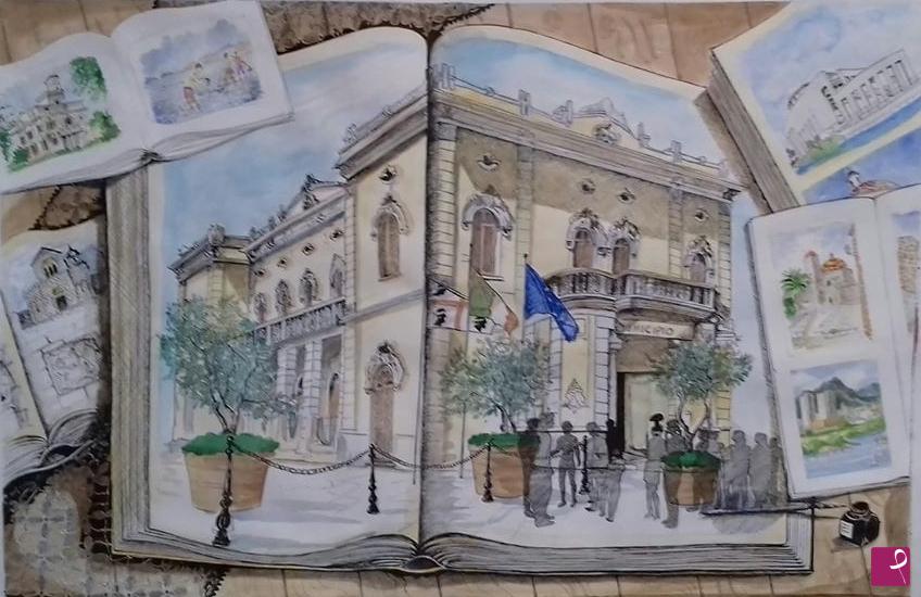 quadri in vendita online - Libri aperti su Olbia