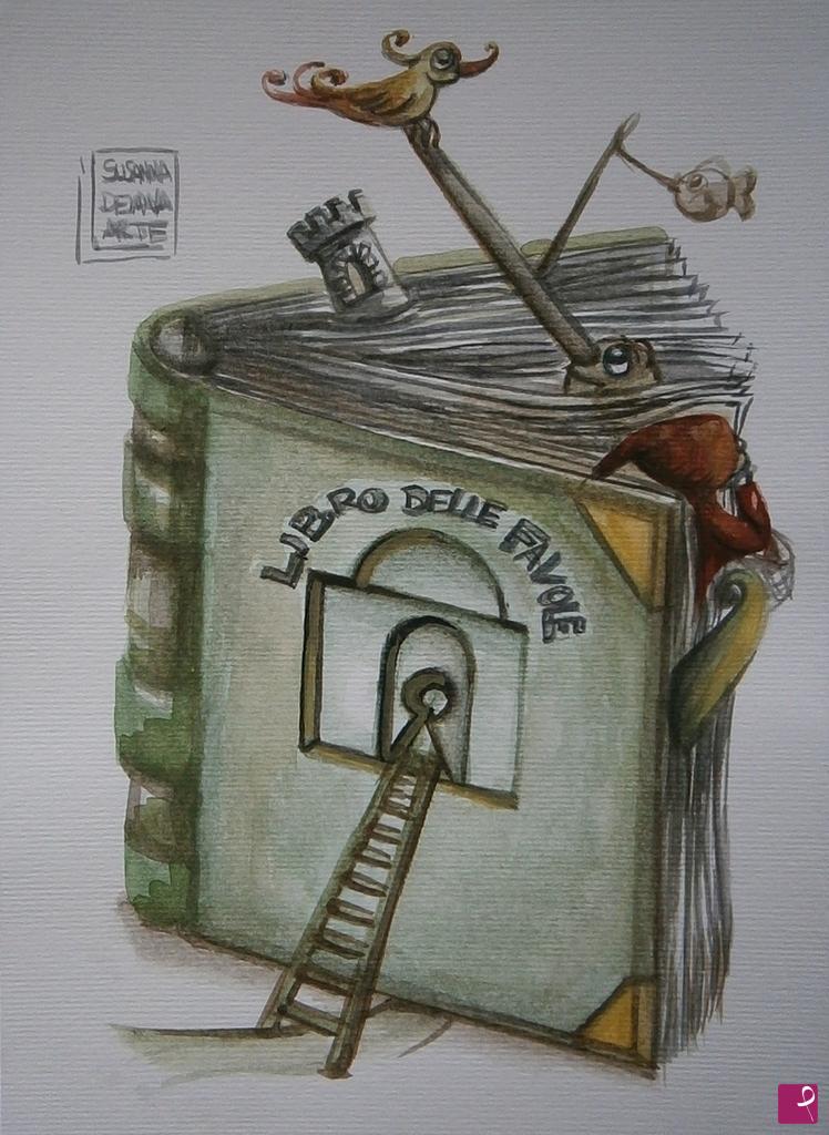 quadri in vendita online - Libro delle Favole