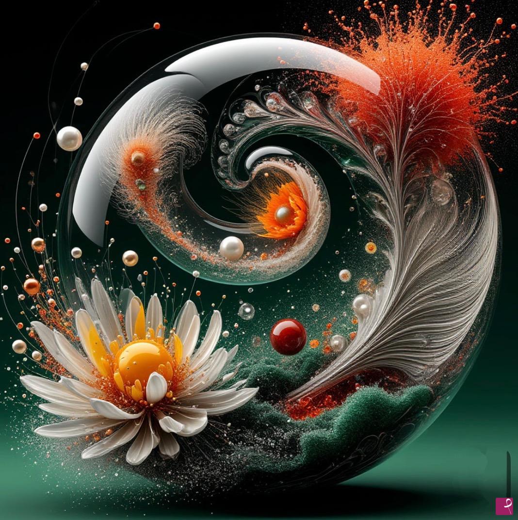 quadri in vendita online - Life in a Glass Globe