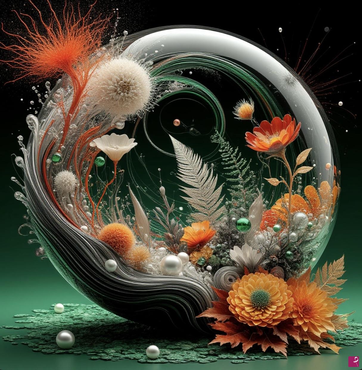 quadri in vendita online - Life in a Sphere