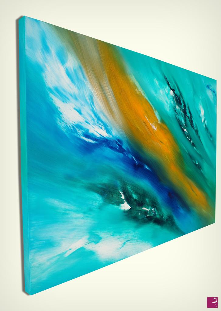 quadri in vendita online - Life's flux II, la serie, 100x70 cm
