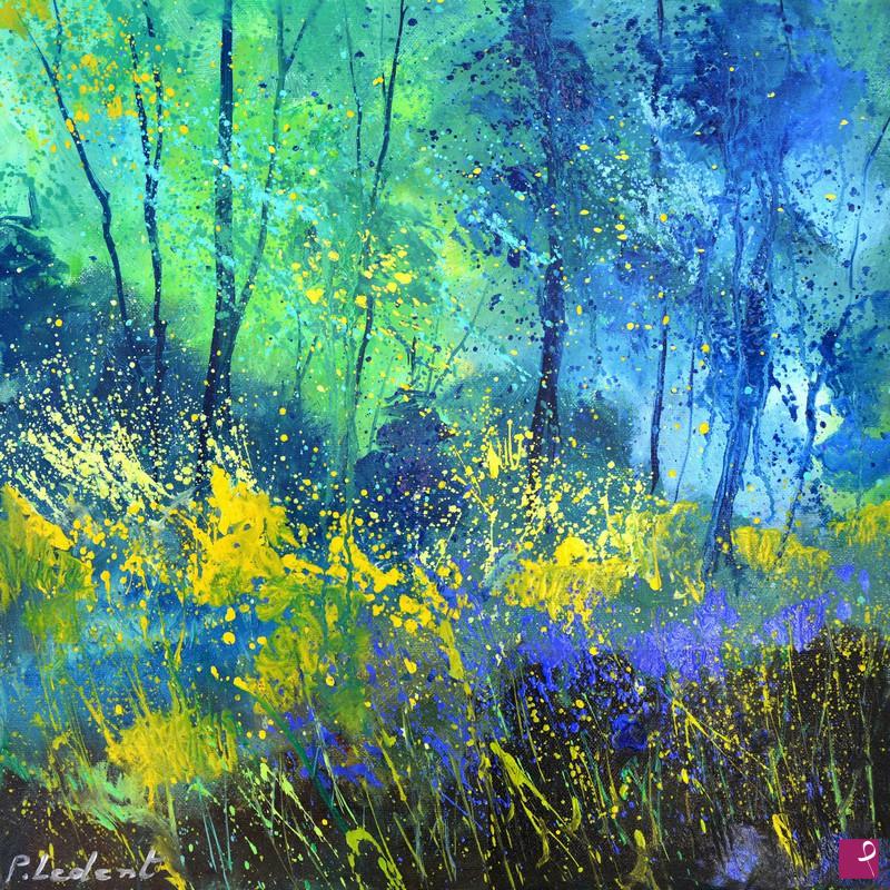 quadri in vendita online - Light in the wood
