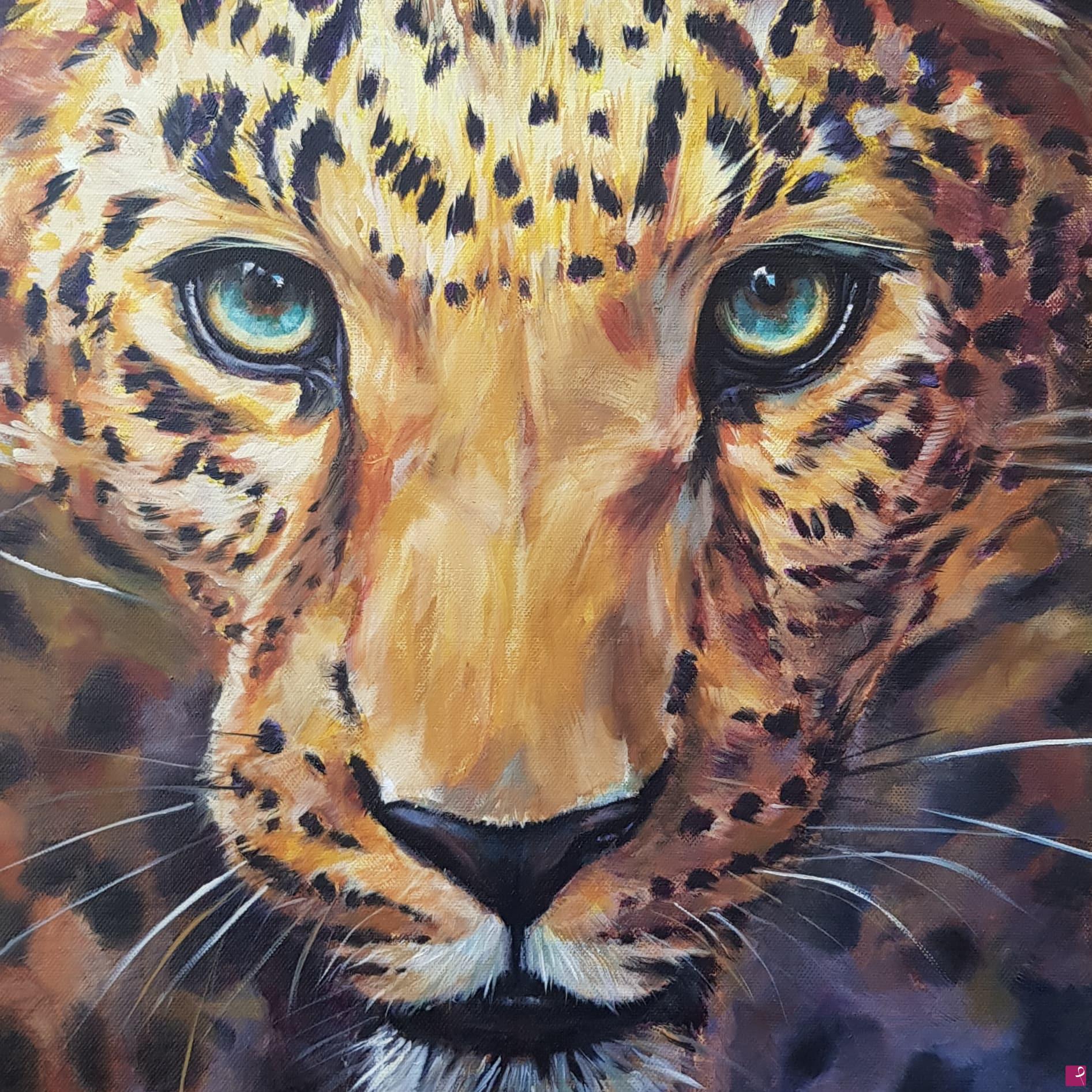 quadri in vendita online - Like a leopard