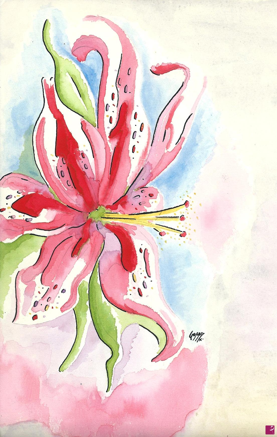 quadri in vendita online - "Lilium"  1992