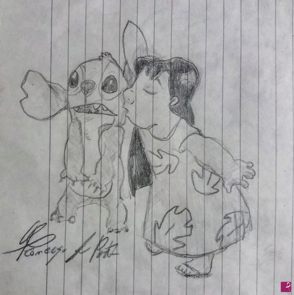 quadri in vendita online - Lilo & Stich