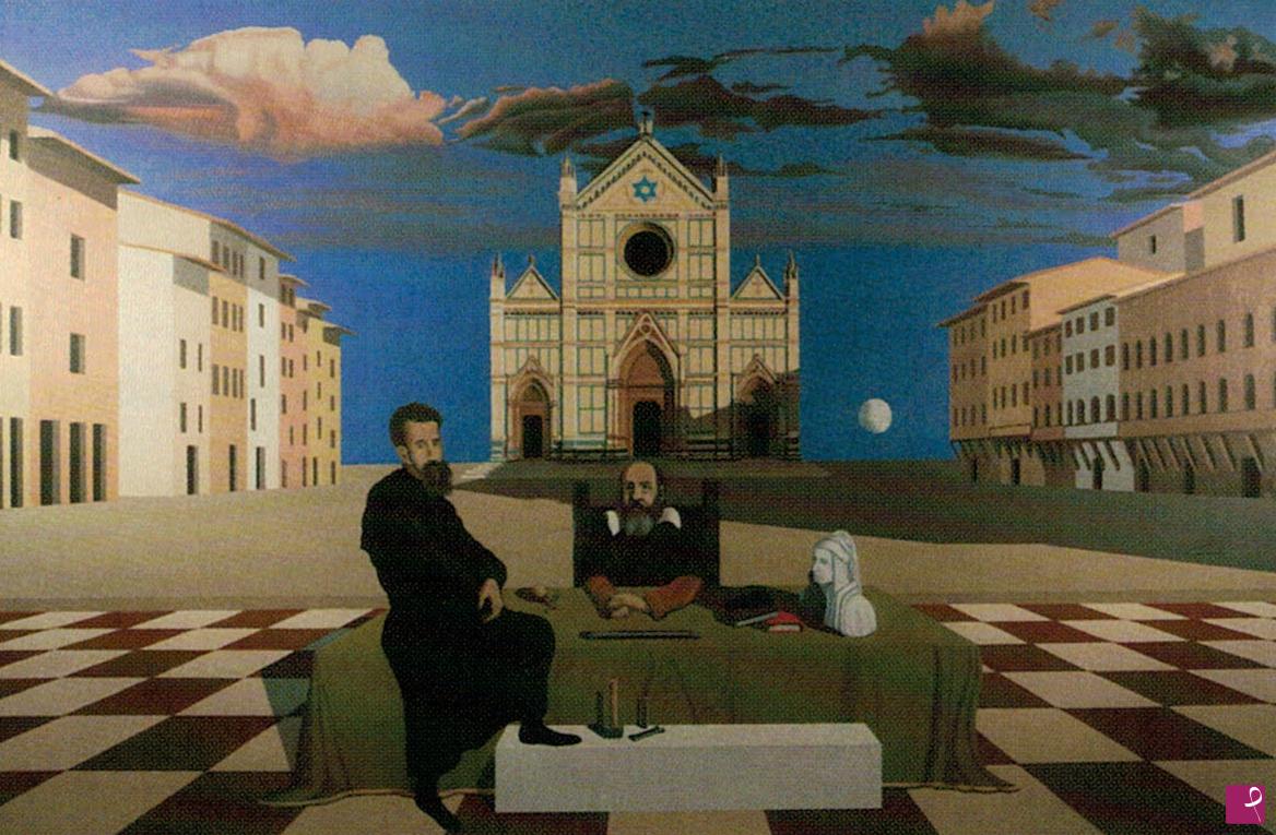 quadri in vendita online - L'Immortalità delle arti e delle scienze (1996)