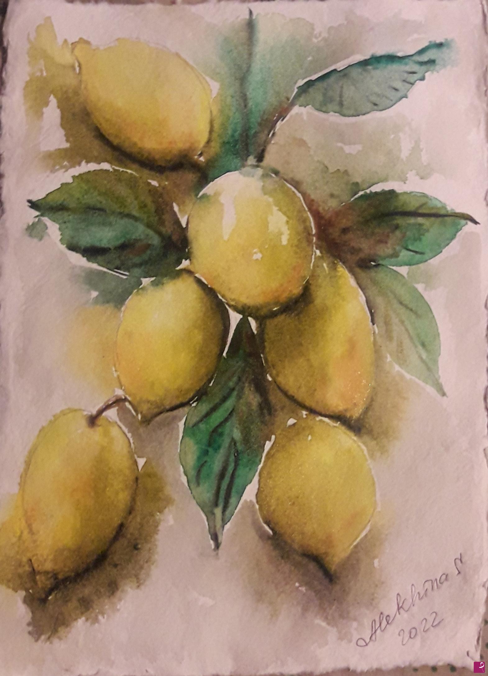 quadri in vendita online - Limoni 