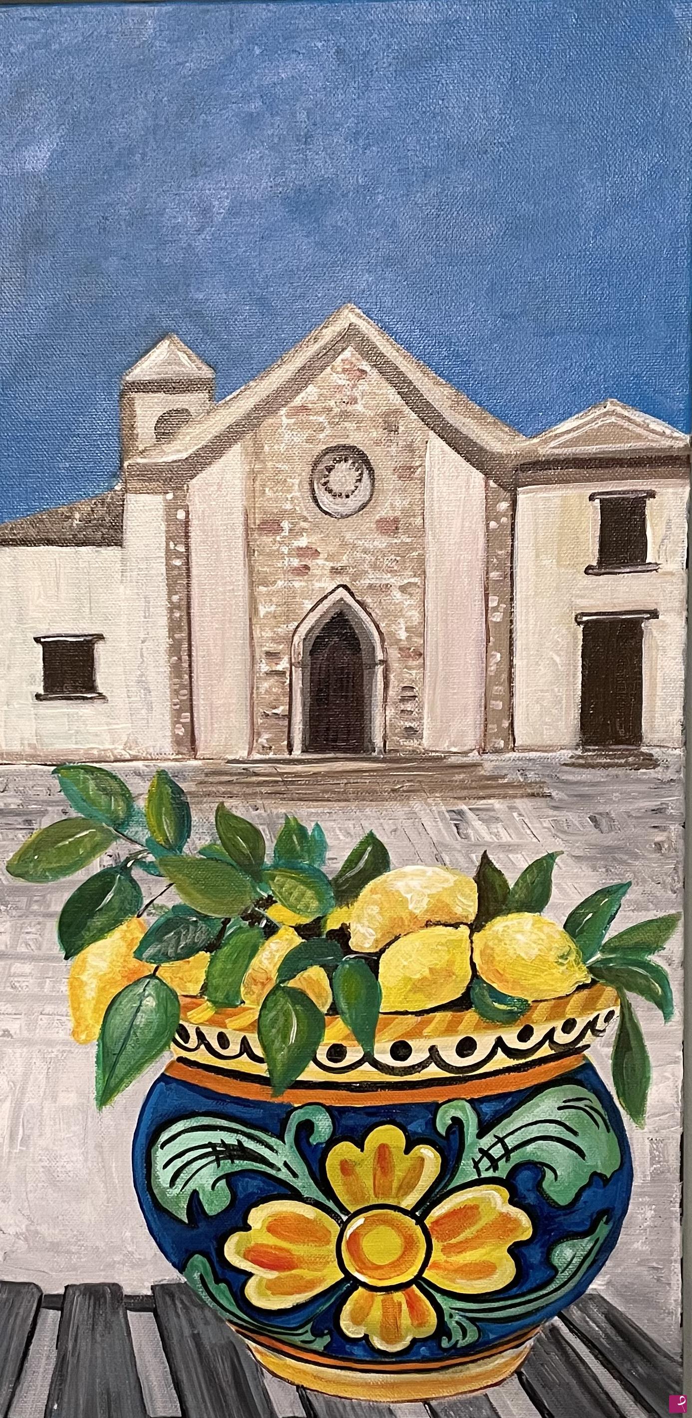 quadri in vendita online - Limoni a Marzamemi 