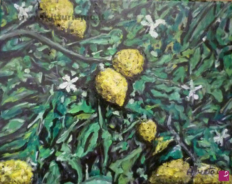 quadri in vendita online - Limoni di Notte