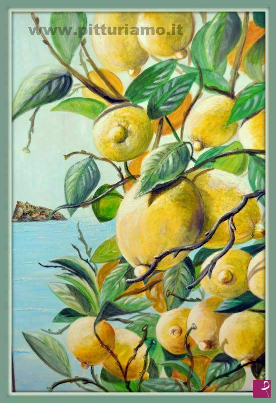 quadri in vendita online - Limoni d'Ischia