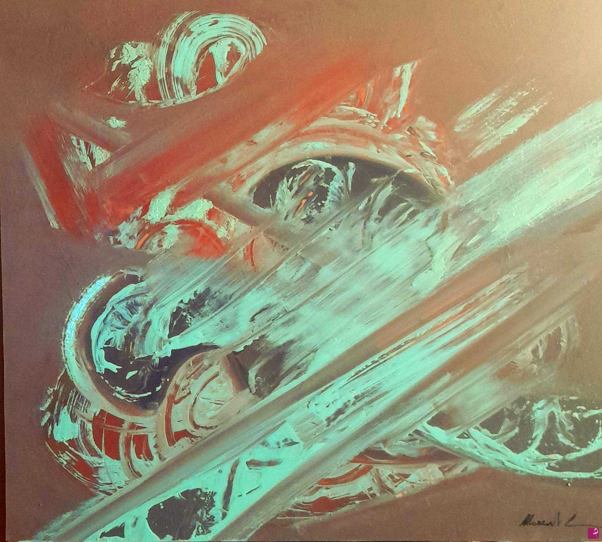 quadri in vendita online - L'incidente al Gran Prix de Pau del 1938