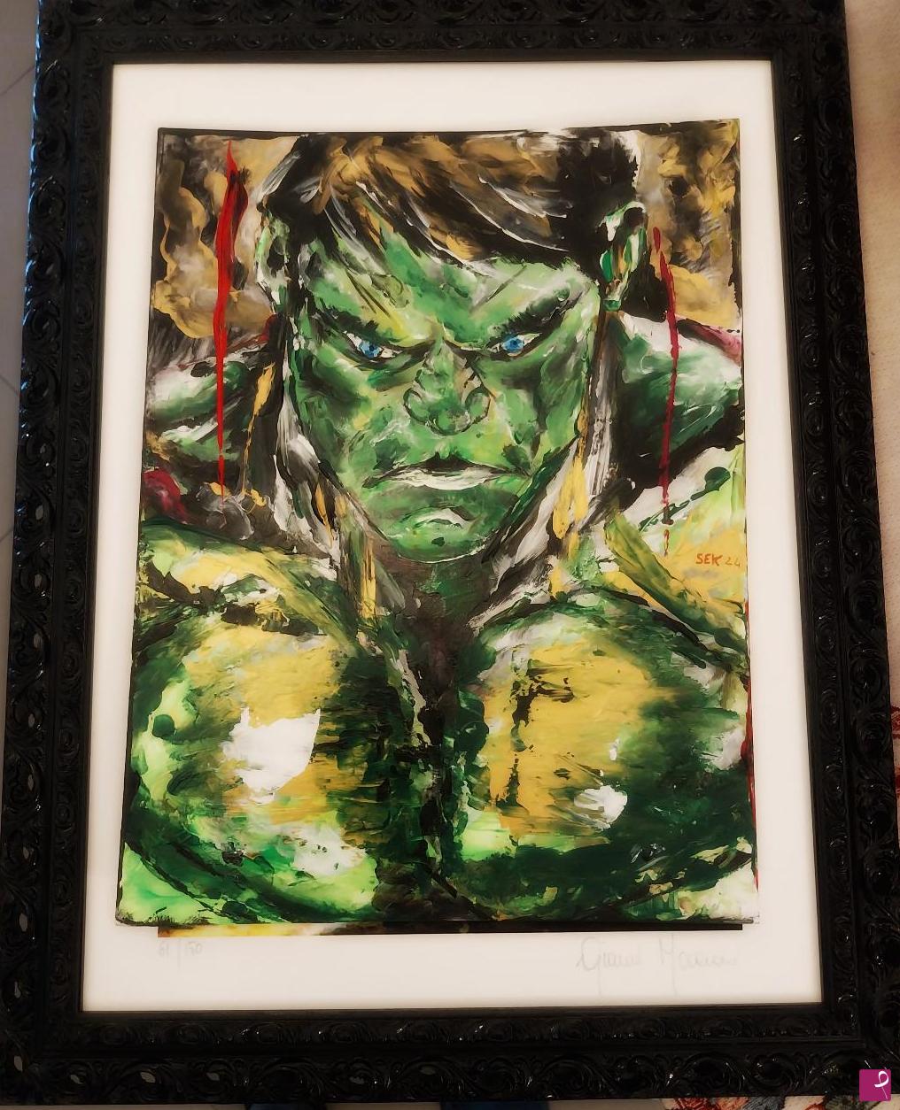 quadri in vendita online - L'incredibile Hulk