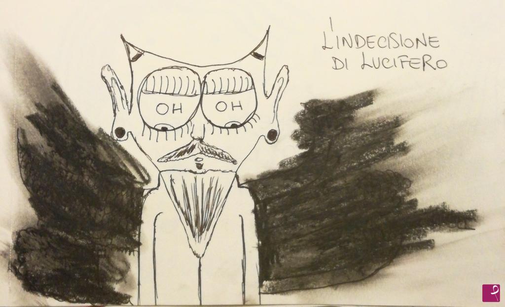 quadri in vendita online - L'indecisione di Lucifero 