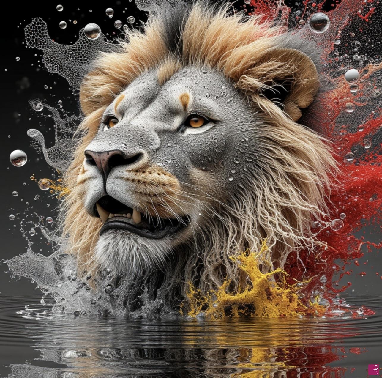 quadri in vendita online - Lion3