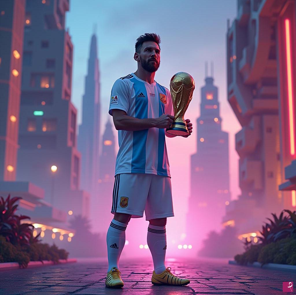 quadri in vendita online - Lionel Messi