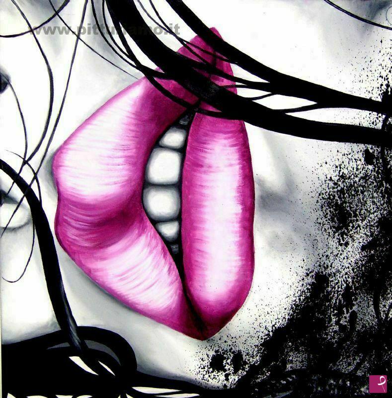 quadri in vendita online - lips