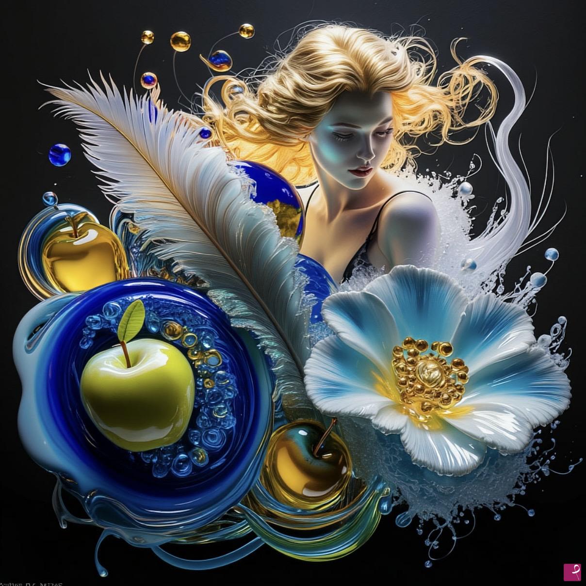 quadri in vendita online - liquid glass collage2
