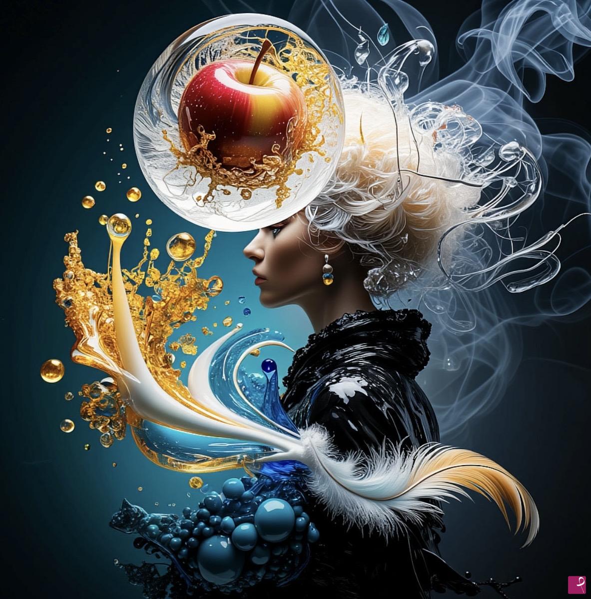 quadri in vendita online - liquid glass collage3