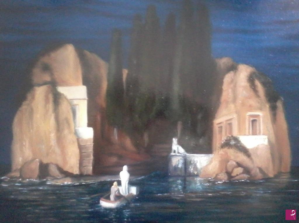 quadri in vendita online - L'isola dei morti