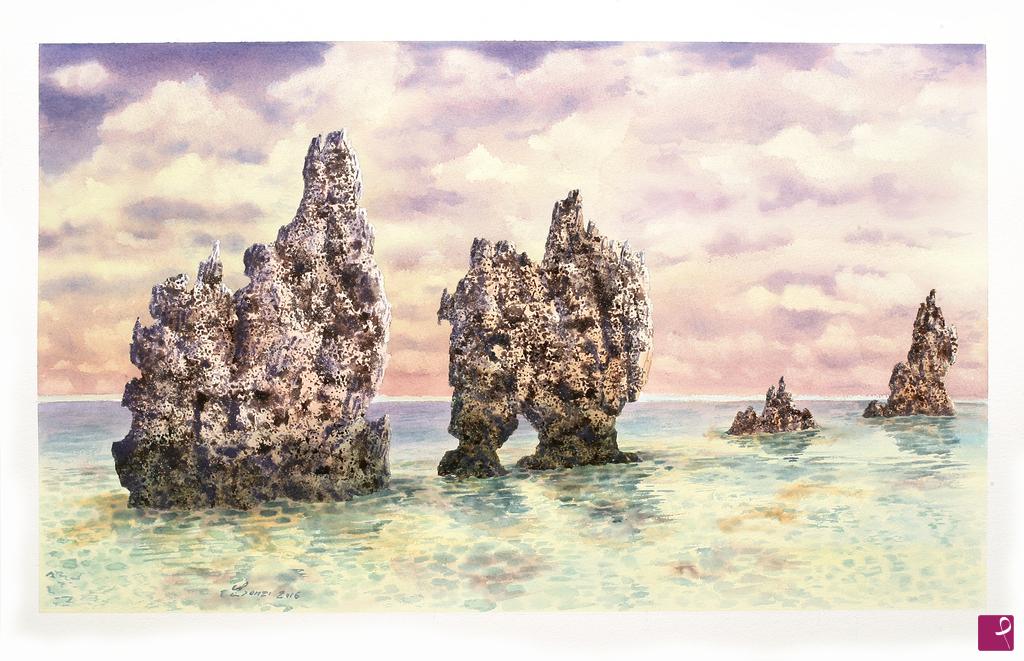 quadri in vendita online - "L'isola di Nauru"     2016