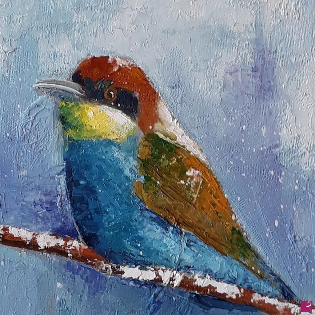 quadri in vendita online - Little bird