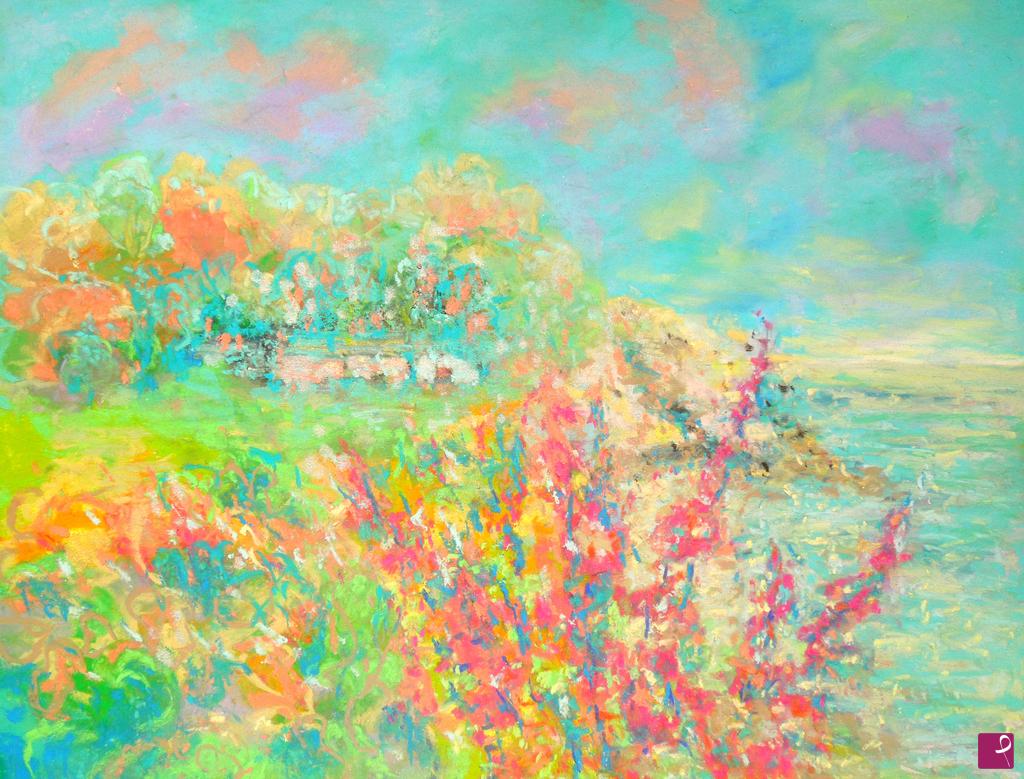 quadri in vendita online - Little cottage by the sea - 256