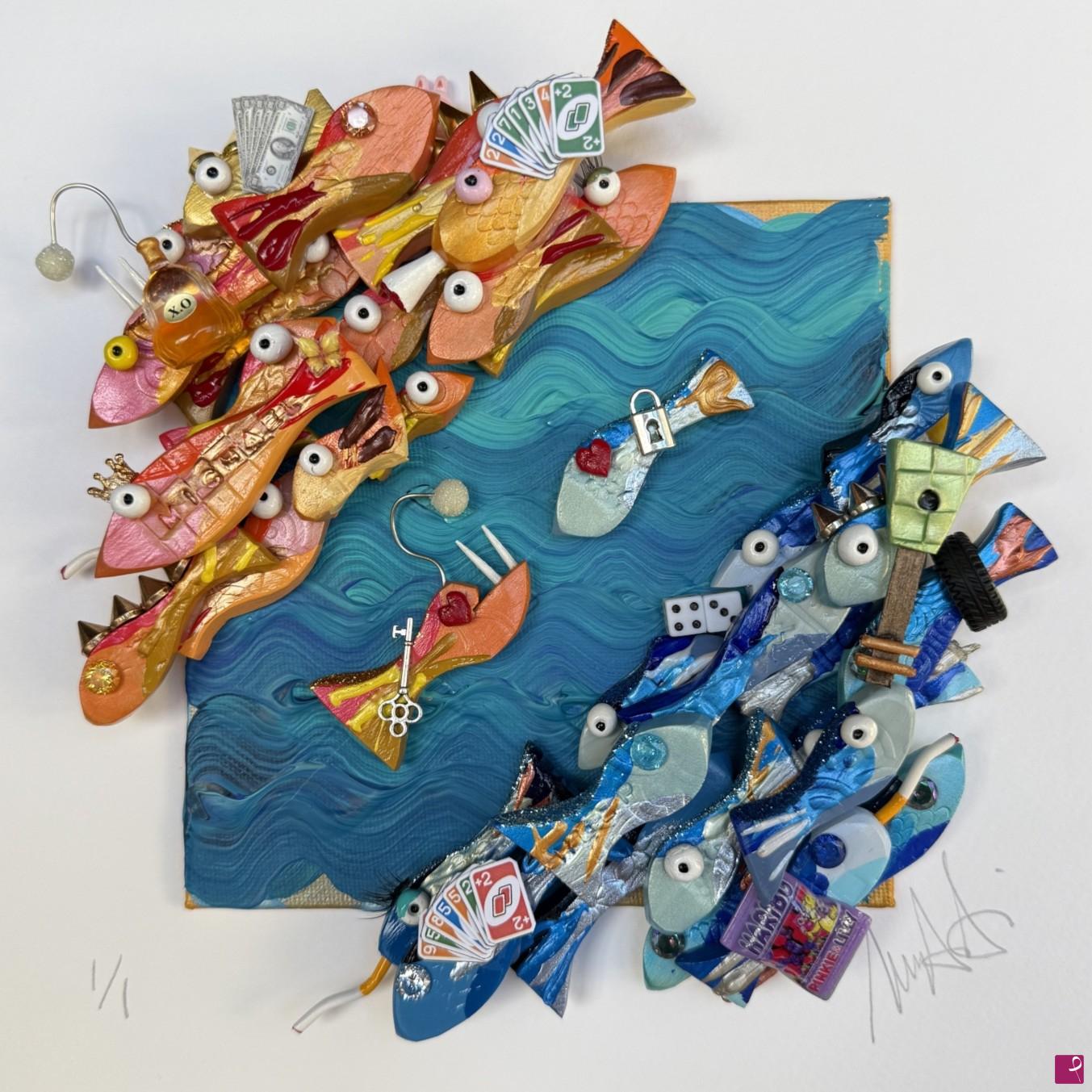 quadri in vendita online - Little Fish #36