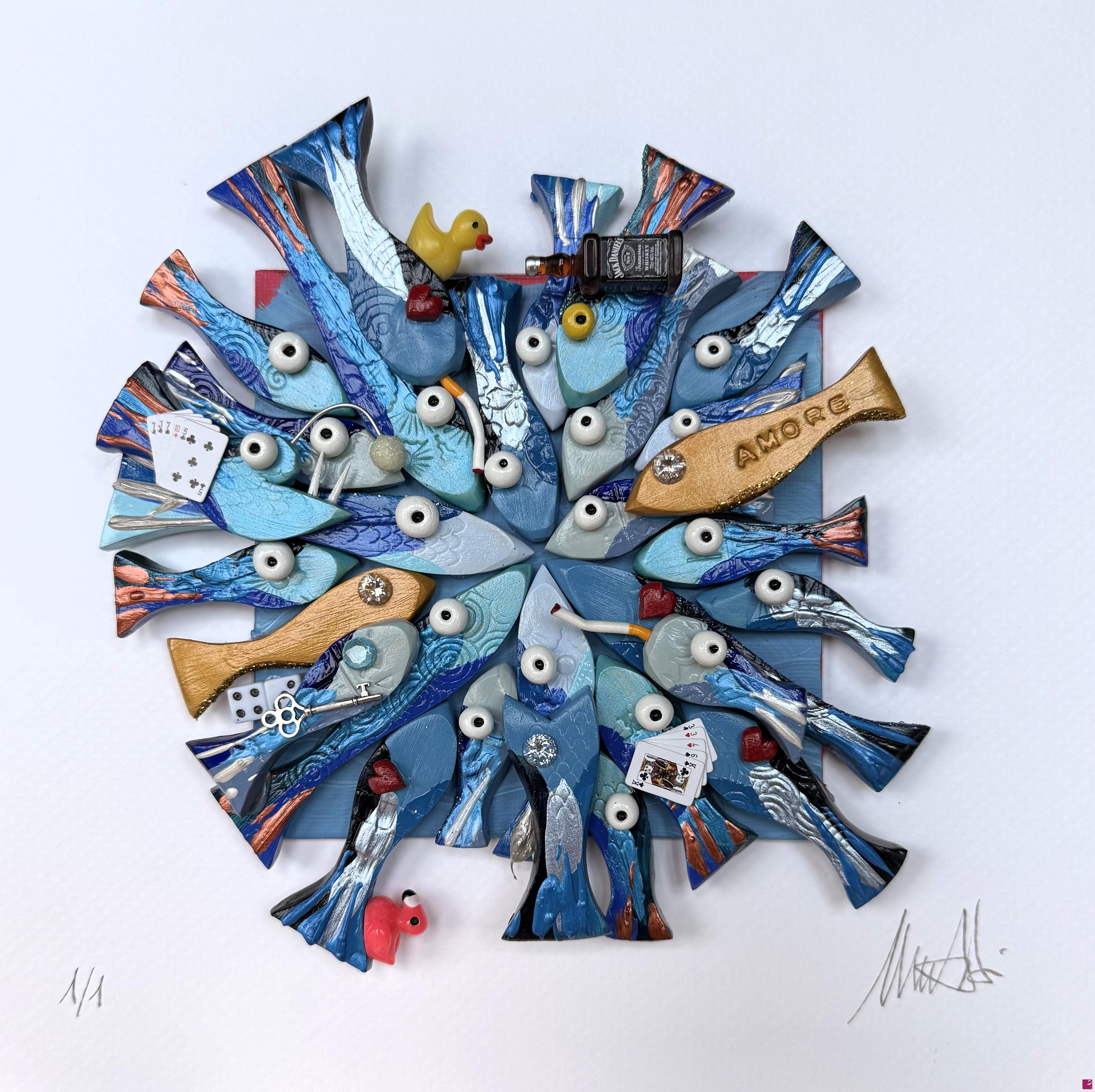 quadri in vendita online - Little Fish #7