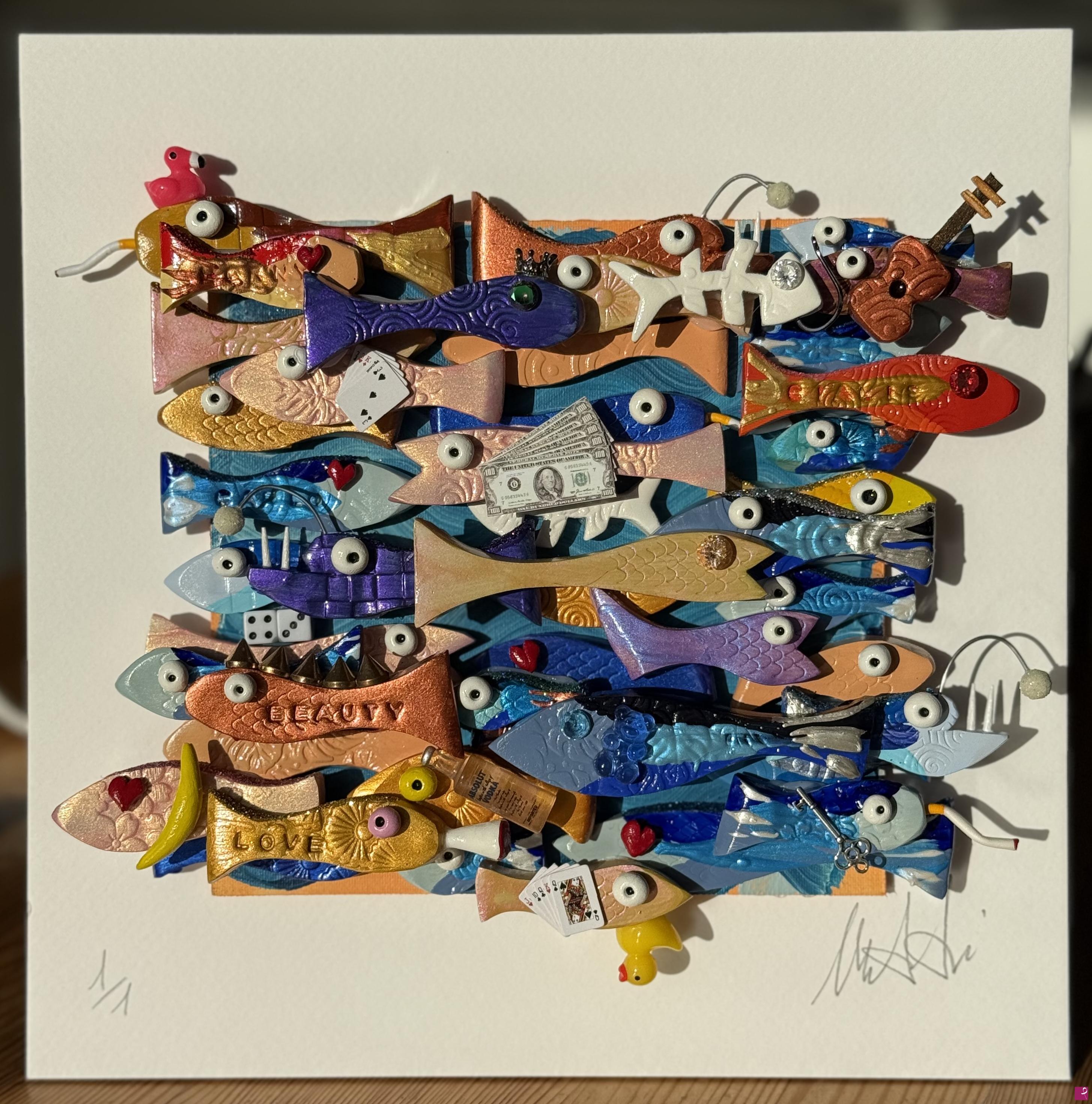 quadri in vendita online - Little Fish #9