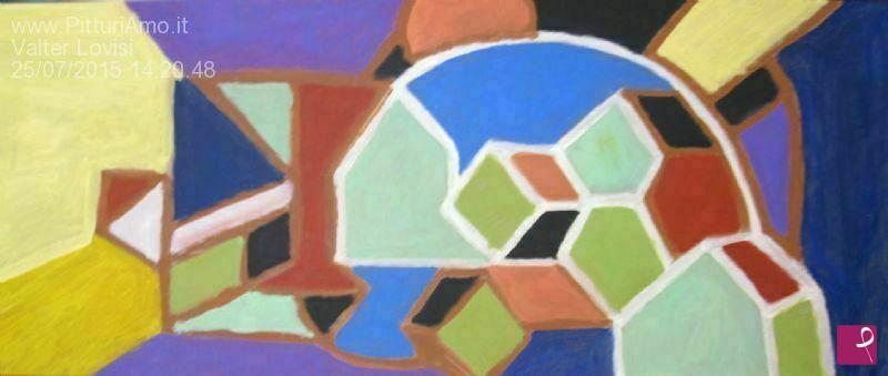 quadri in vendita online - Little Island - 85 cm paesaggio (2015)