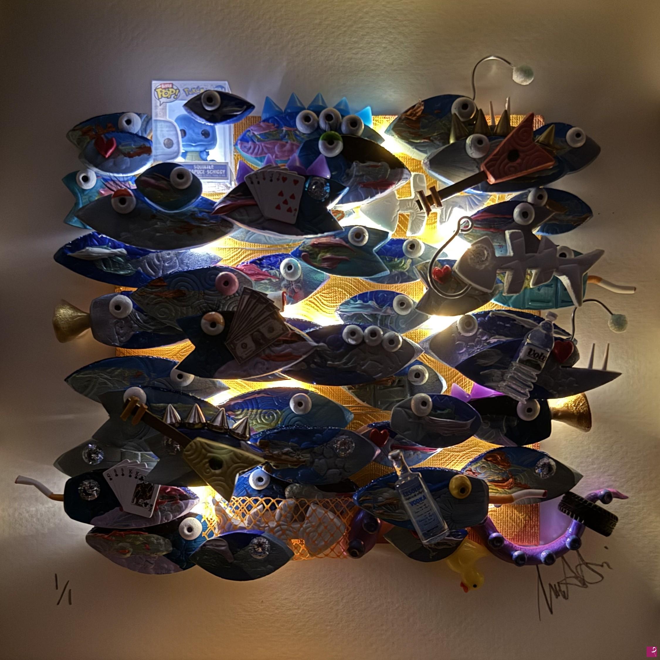 quadri in vendita online - Little Light Pokemon #2