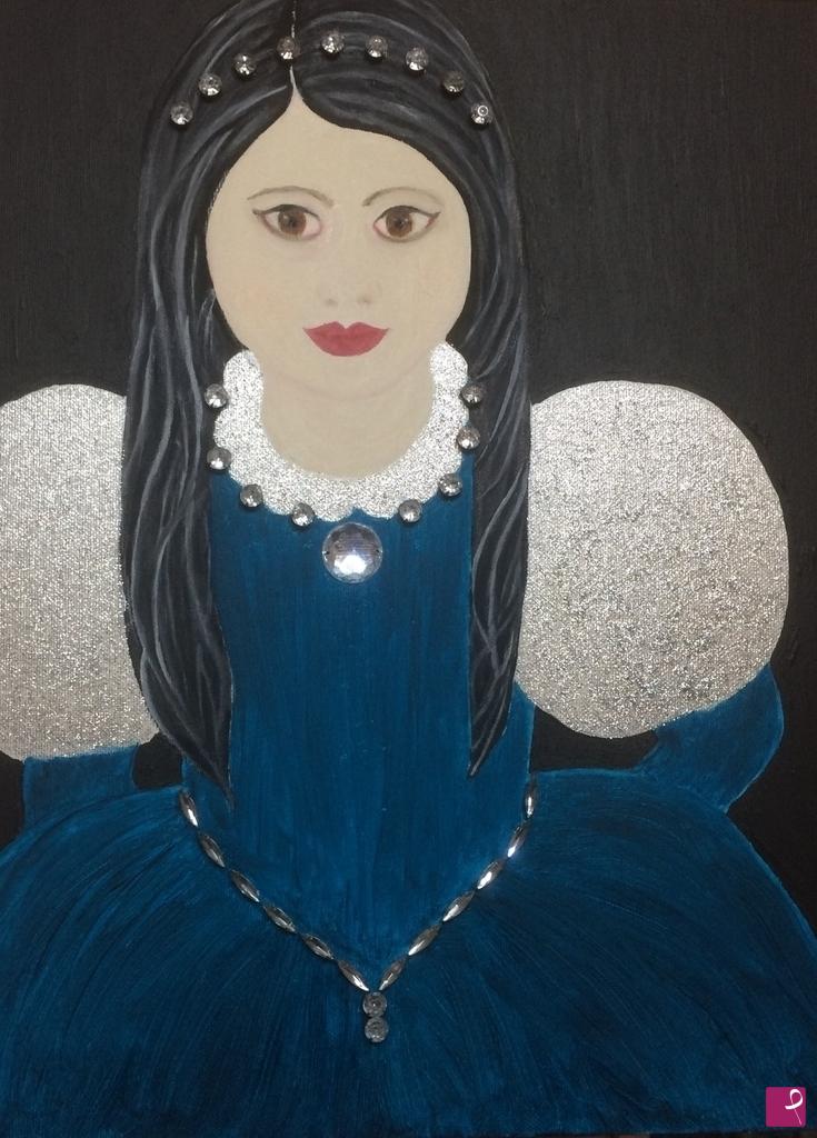 quadri in vendita online - Little Princess