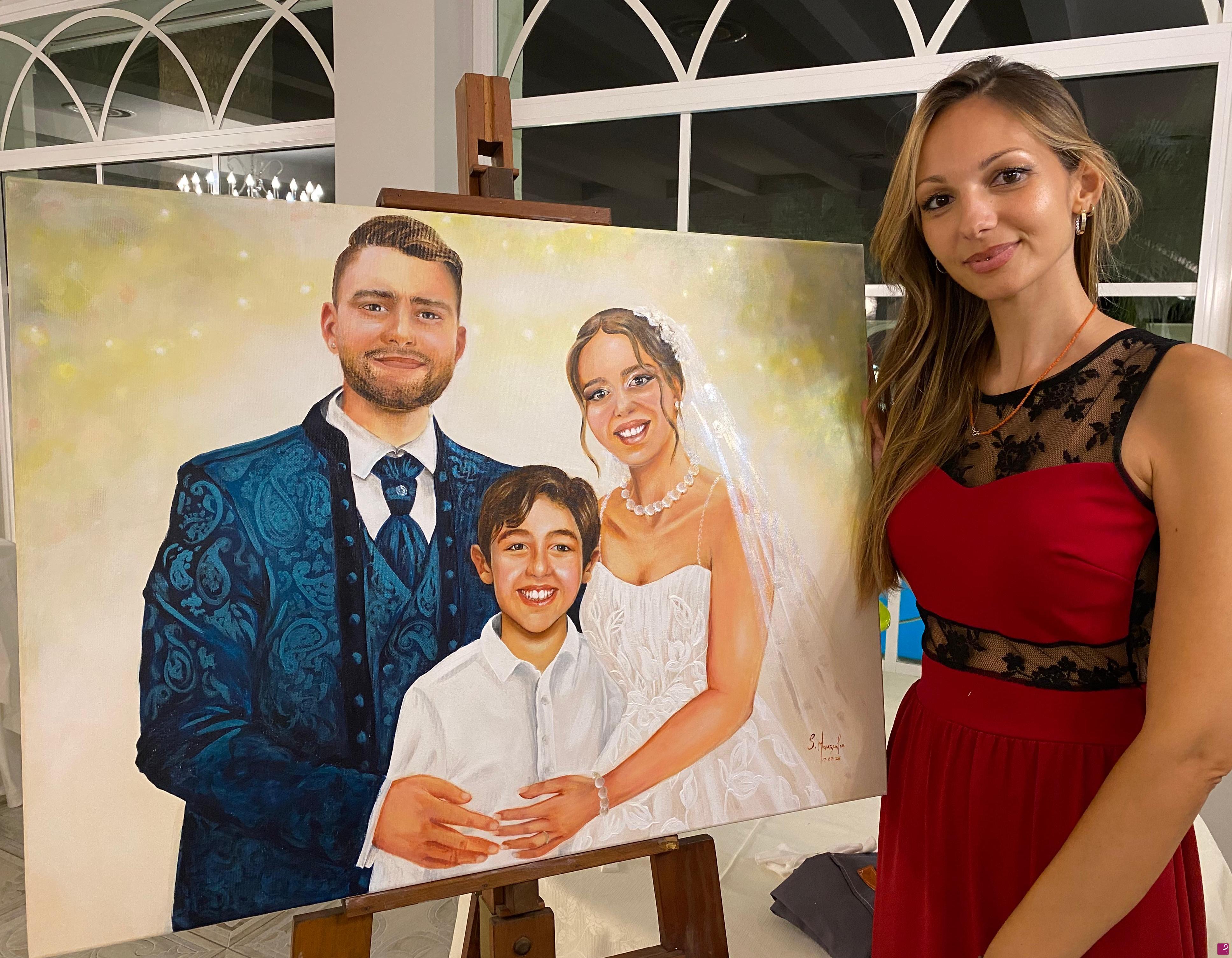 quadri in vendita online - Live painting 
