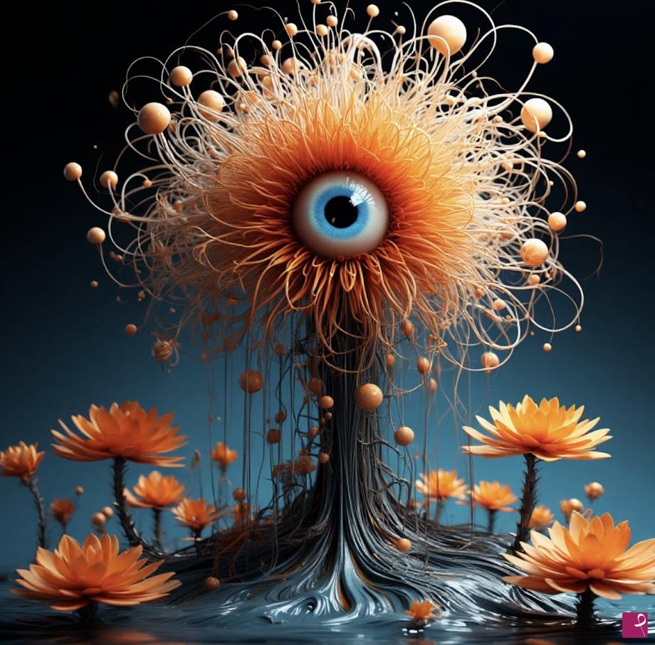 quadri in vendita online - Living flower