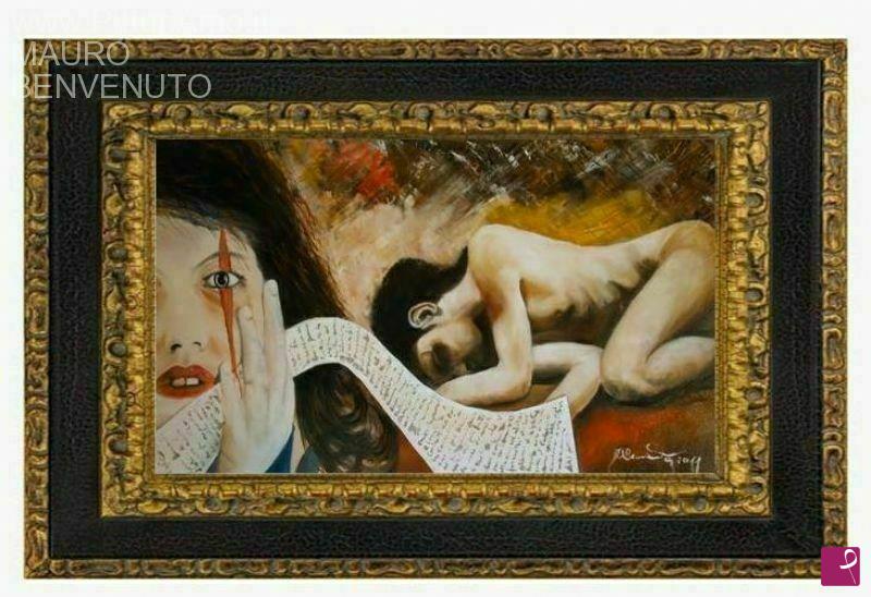 quadri in vendita online - lo sgomento
