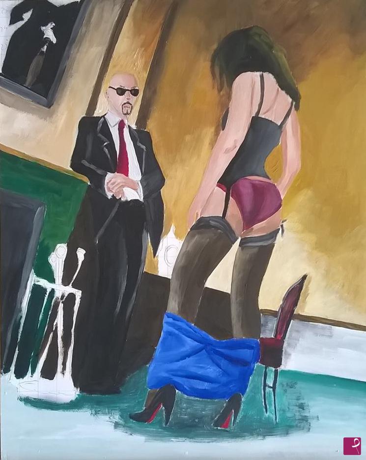 quadri in vendita online - Lo sguardo dell'amore