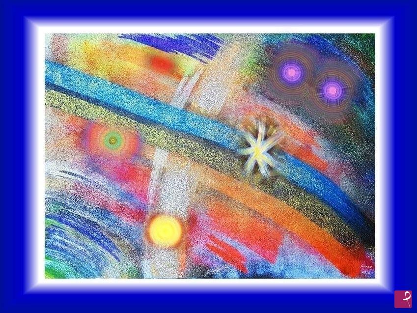 quadri in vendita online - Lo Stregatto galattico