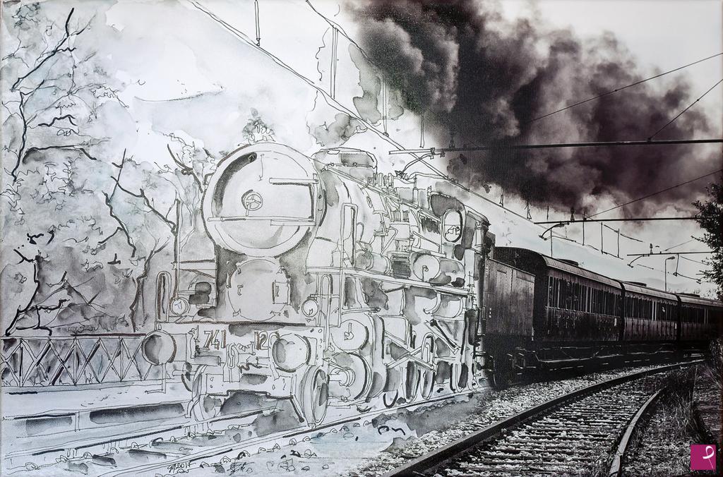 quadri in vendita online - locomotiva